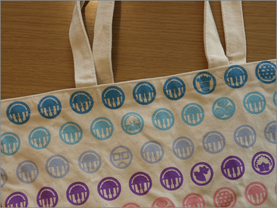 続家紋トートバッグ